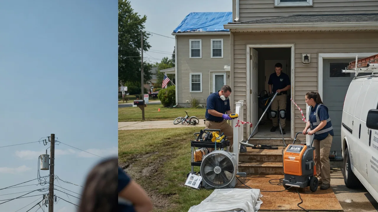 Water Damage Repair in Mercer, WI near me